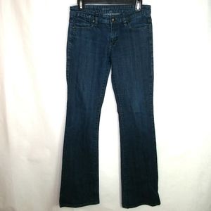 BCBG MaxAzria Agnes Bootcut Thunder Denim Jeans 27